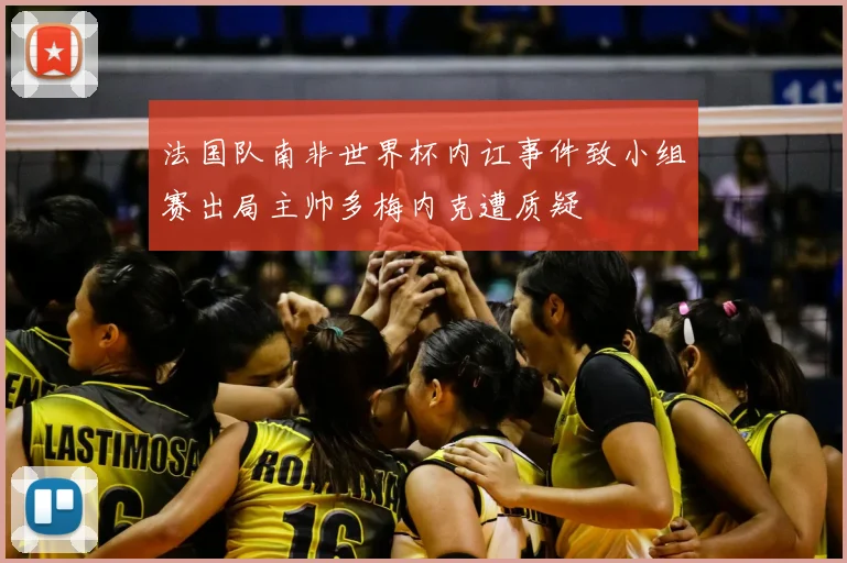 法国队南非世界杯内讧事件致小组赛出局主帅多梅内克遭质疑